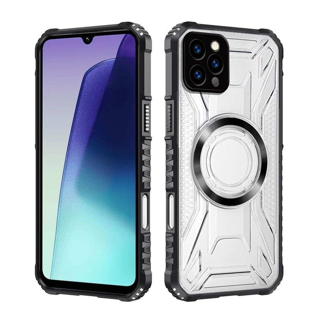 Battle Shadow Series Armor Phone Case for iPhone 16 ProMax,15 Pro,14 Pro,13 Pro Shockproof Anti‑Drop Protective Cover