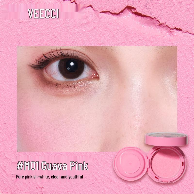 

Visee x Chibi Maruko-chan Mousse Clay Blush – Lightweight, Glowy, Multi-Use Cream Blush
