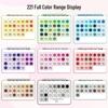 Carefully Selected 2.6MM Fusion Beads: 221 Colors for DIY Puzzle Projects