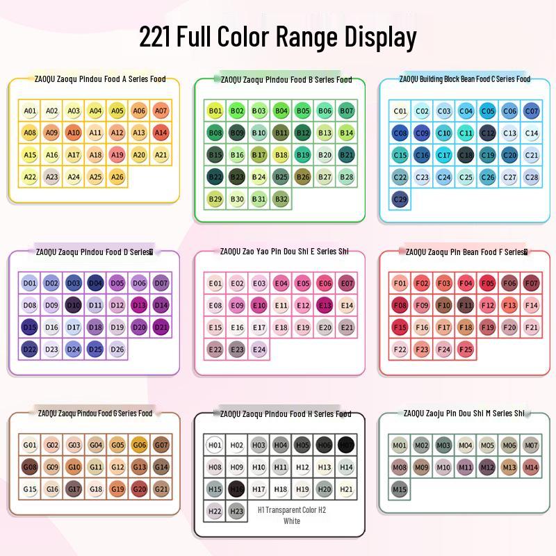 Carefully Selected 2.6MM Fusion Beads: 221 Colors for DIY Puzzle Projects