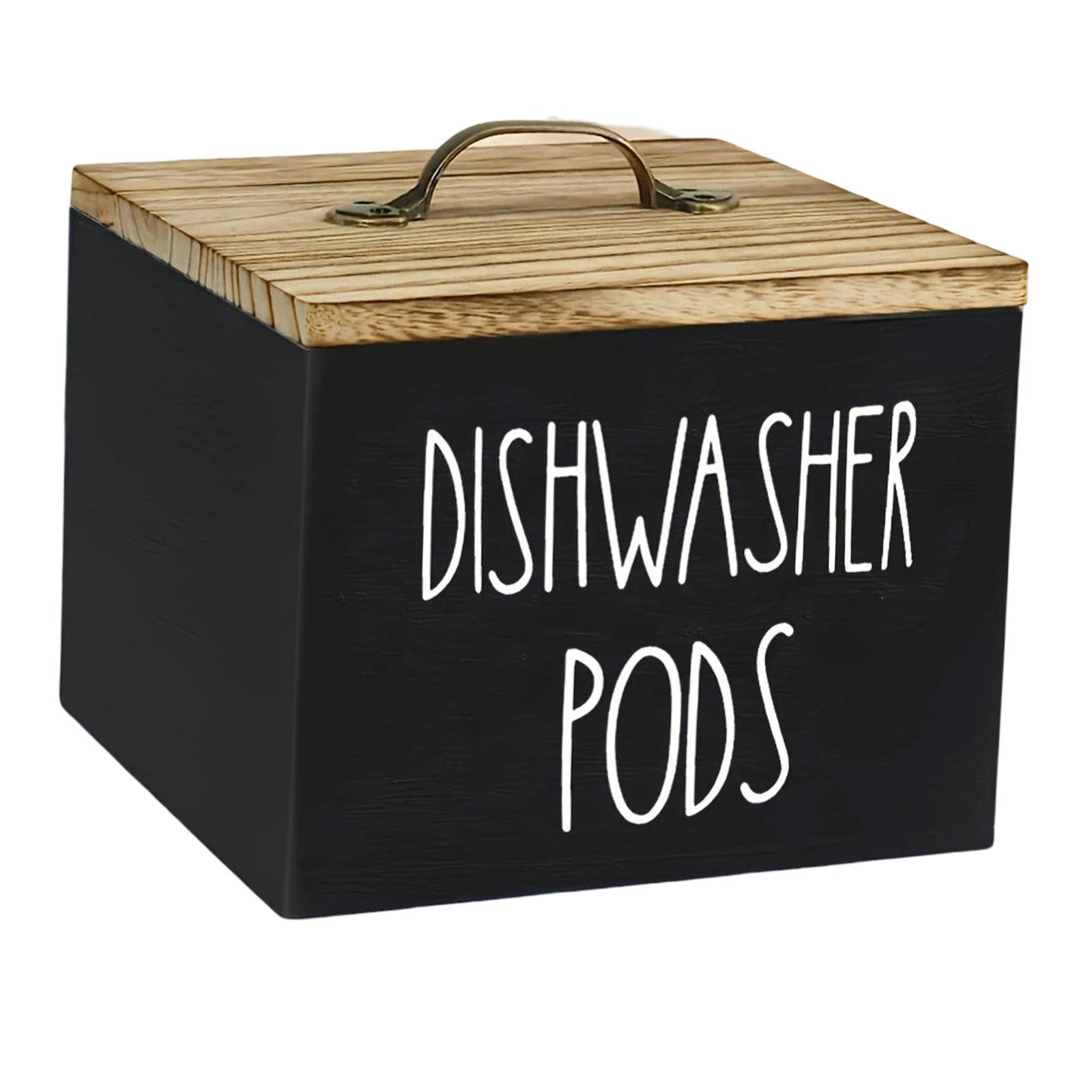 

Wooden Storage Container with Lid,Dispenser,Laundry Room Decor,Farmhouse Sturdy