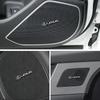 5/10Pcs 3D Aluminum Car Audio Stereo Speaker Badge Emblem Sticker For Lexus GX470 RX330 Ct200h IS200 RX450h IS300h NX300h UX RX