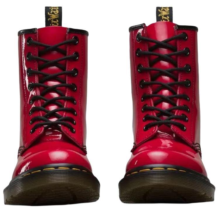 Dr. Martens 1460 Patent Lamper Red Women Sneakers 11821606