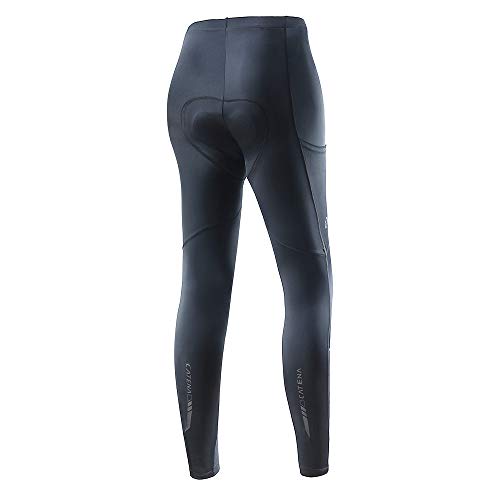 [CATENA] Women's Cycling Tights, Cycling Pants, Cycling Tights with 3D Pad, Breathable, Sweat-Wicking, Quick-Drying