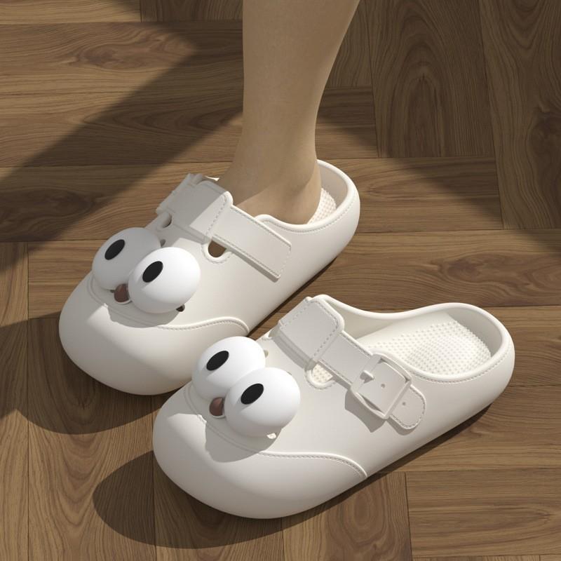 Flower Dotted Eva Slipon Shoes For Women And Men Summer Casual Nonslip Waterresistant Footwear