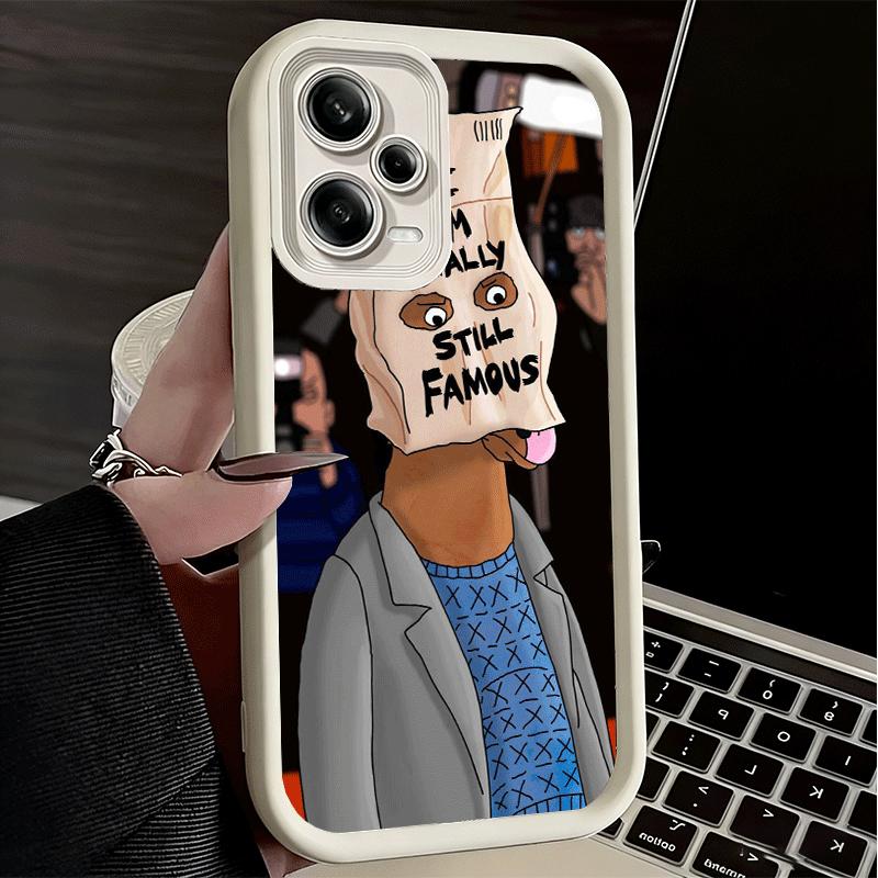 

Чехол для телефона для Xiaomi Redmi Note 15 14 13 Pro Plus B-BoJack H-Horseman Смешной чехол 12S 11 11S 11T 5G 14S Мягкий силикон Funda Redmi Note 11T Pro