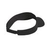 Men's Adidas Elastane Recycled Polyester Visor Cap Unisex Black