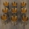 The Revenant Same Style Wine Glass Ancient Egypt Myth Relief Art Copper S Glass B52 Cocktail Russia Sikkim Spirits Bullet Cup