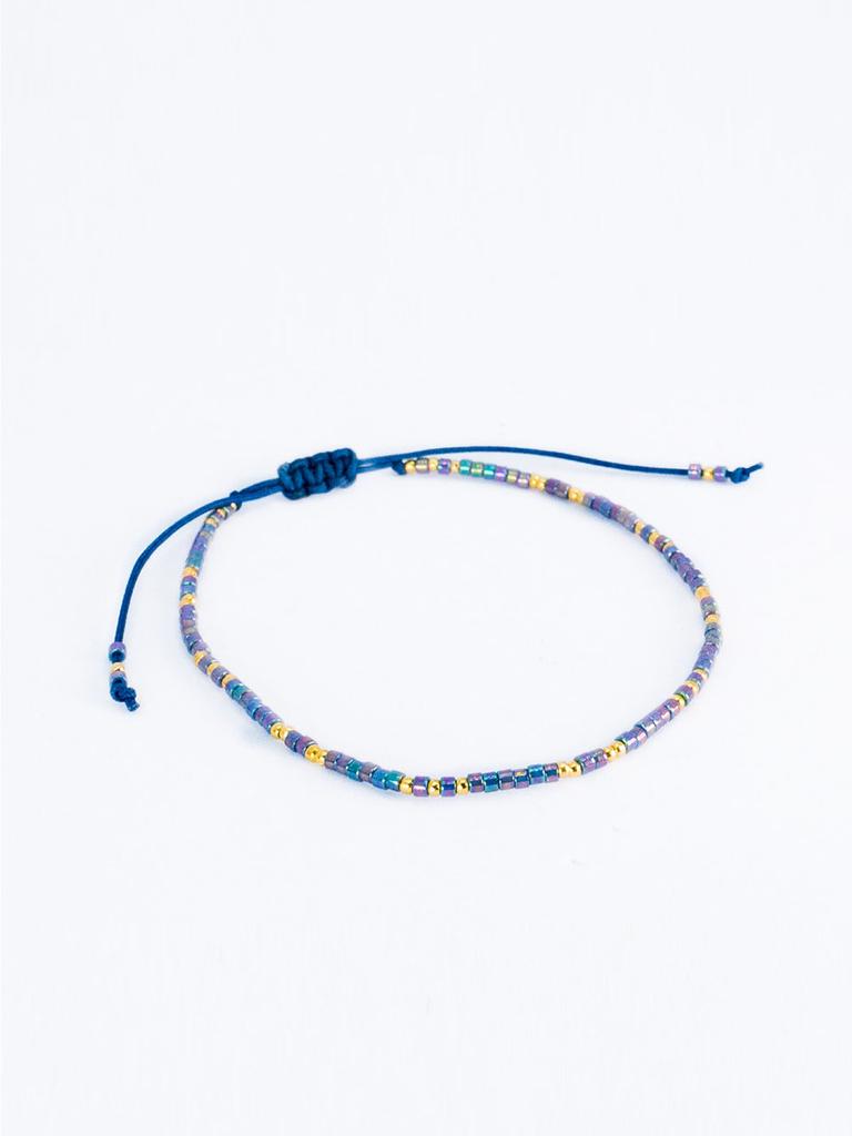Harang Hr 353B_Color Beads Fabric Bracelet