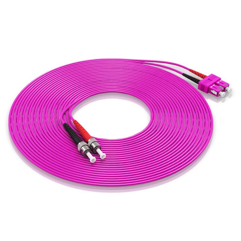 Shengwei OM4 Multimode Duplex SC-ST Glasfaser-Patchkabel