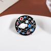 Erde Weltraum Planet Emaille Anstecknadeln Individuell Universum Galaxie Broschen Anstecknadeln Kleidung Lustiger Schmuck Geschenk für Freunde
