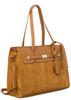 Women's Handbag PTN R-1907-9757 Camel