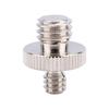 1pc 1 4  Male to 3 8  Male Threaded Metal Screw Adapter For Camera Tripod Stand DSLR SLR