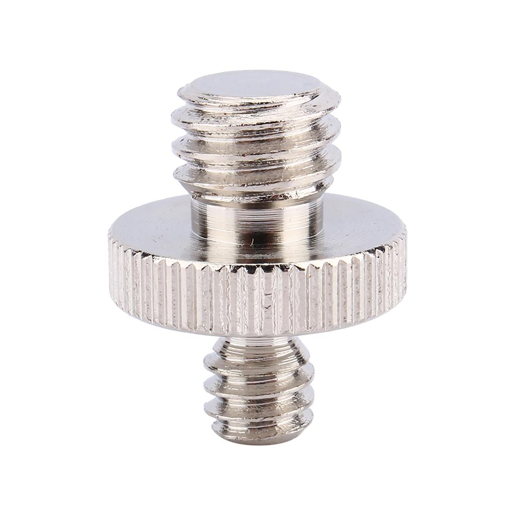 1pc 1 4 Male to 3 8 Male Threaded Metal Screw Adapter For Camera Tripod Stand DSLR SLR
