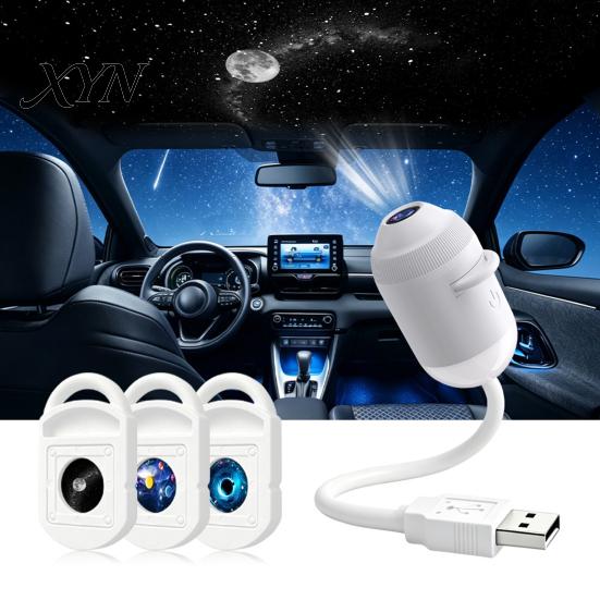 Ceiling Star Projector USB Lamp, Starry Sky Night Light with Clear Image And Adjustable Optical Lens Brightness, Touch Control 2-in-1 for Home Travel