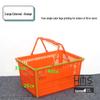 Thickened Handheld Plastic Shopping Basket - Suitable for Snacks, Household Vegetables, and Convenience Stores