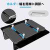 Laptop Vertical PC Adjustable Holder Aluminum Alloy Laptop Compatible with All MacBook Surface Stand, Stand, Storage, Width, Material, Non-Slip,