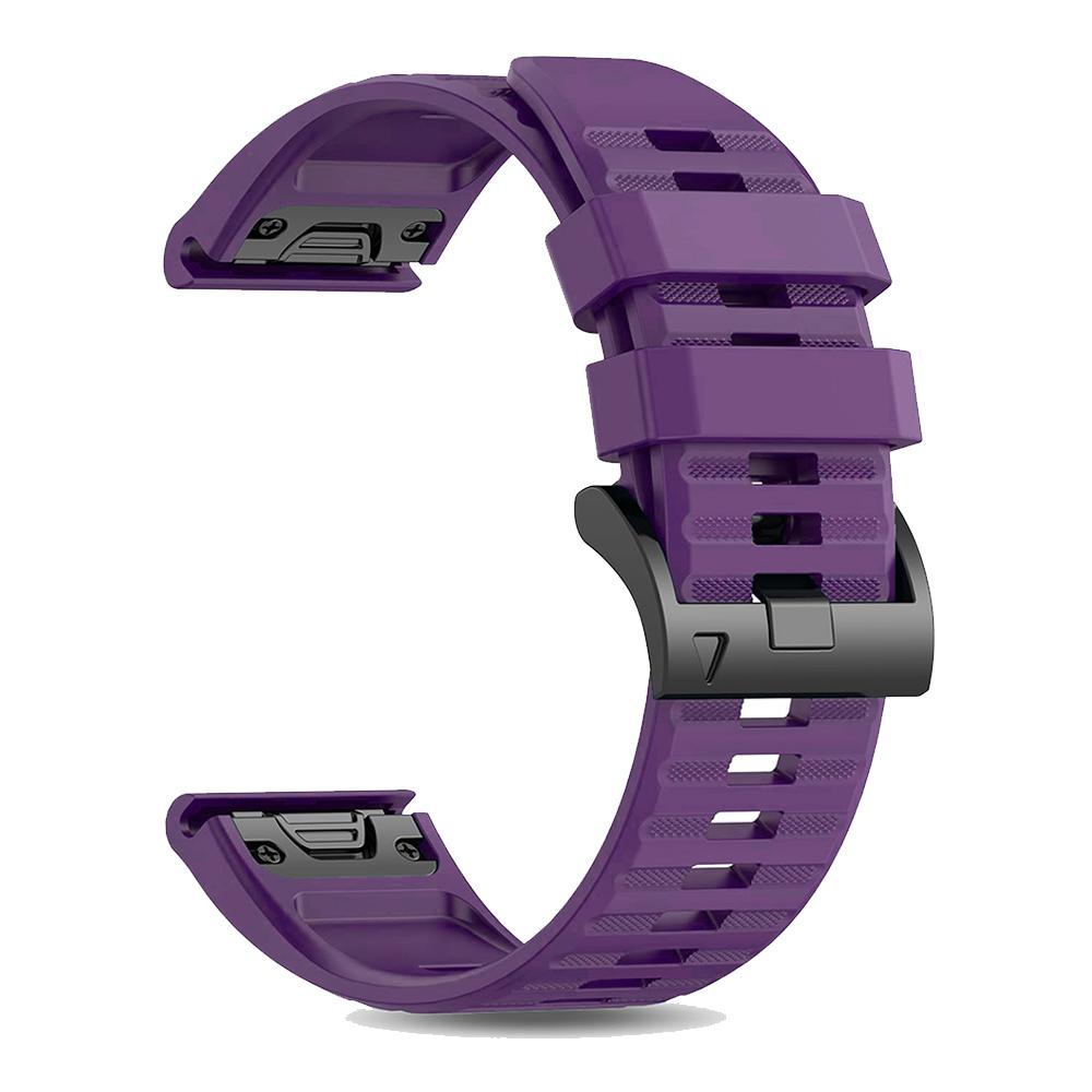 QuickFit 22mm 26mm Silicone Watch Band For Garmin Fenix 6 6X Pro 7X 7 8 E 5X 5 Plus Epix Gen 2 Forerunner 955 965 Tactix 8 Strap