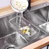 Stainless Steel Sink Drain Basket Fine Mesh Anti Rust Coating For Drying Kitchen Utensils And Fresh Produce