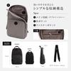 Genuine Leather Body Wide Strap for Reduced YKK Slim Large Mesh Greige [Dom Teporna] Men's Bag, Strain, Zipper, 2-Way (Crossbody, One-Shoulder,