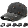 Retro Amerikanische Street Duckbill Baseballkappe mit großem Schirm & weichem Oberteil - Waschbar für Damen & Herren