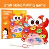 Turtle Frog Butterfly Dinosaur Animal Theme Fishing Game Children Puzzle Toy