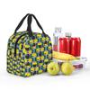 Retro Classic Blue Green Camera Insulated Lunch Bag for Kids School Cooler Thermal Food Box Tote Portable Lunch Boxes Container