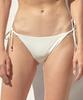 Loe [Renewal] Lyla White Solid Bikini Briefs