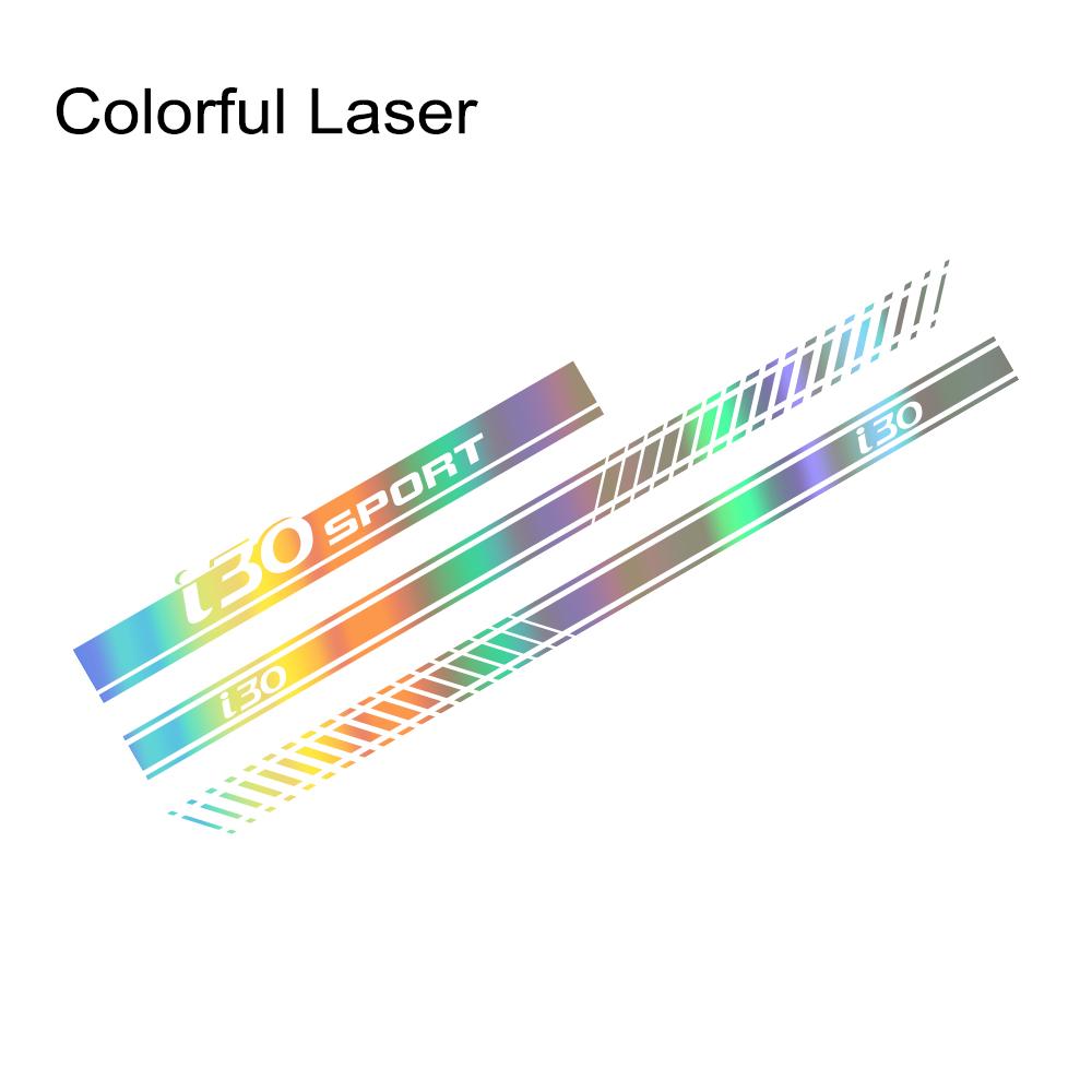 Car StickersAuto Hood Door Side Graphics Racing Sport Stripes Decor Decal For Hyundai I30 I 30 N Line 30n Sedan GT Accessoriees