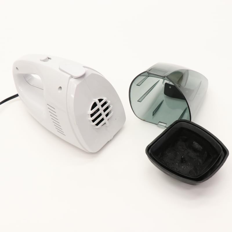 Denna handhållna bil Dammsugare har en kraftfull 12V kraftfull och ett tyst munstycke för rengöring och ett tvättbart filter och kan användas för att ta bort damm