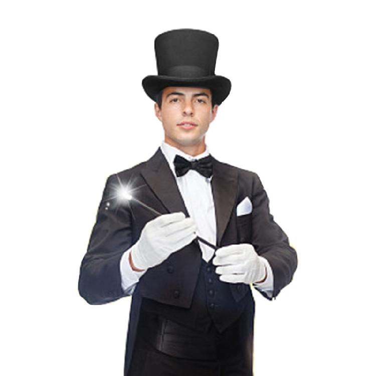 Men Cowboy Hat Jazzs Top Hat Ladies Men Fedora Hat Jazzs Hat Woolen Fedora Hat