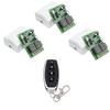 QIACHIP 433MHz Wireless Remote Control Switch 2CH DC 12V 24V 30V 48V 60V Receiver Relay RF Transmitter For Garage Door Light