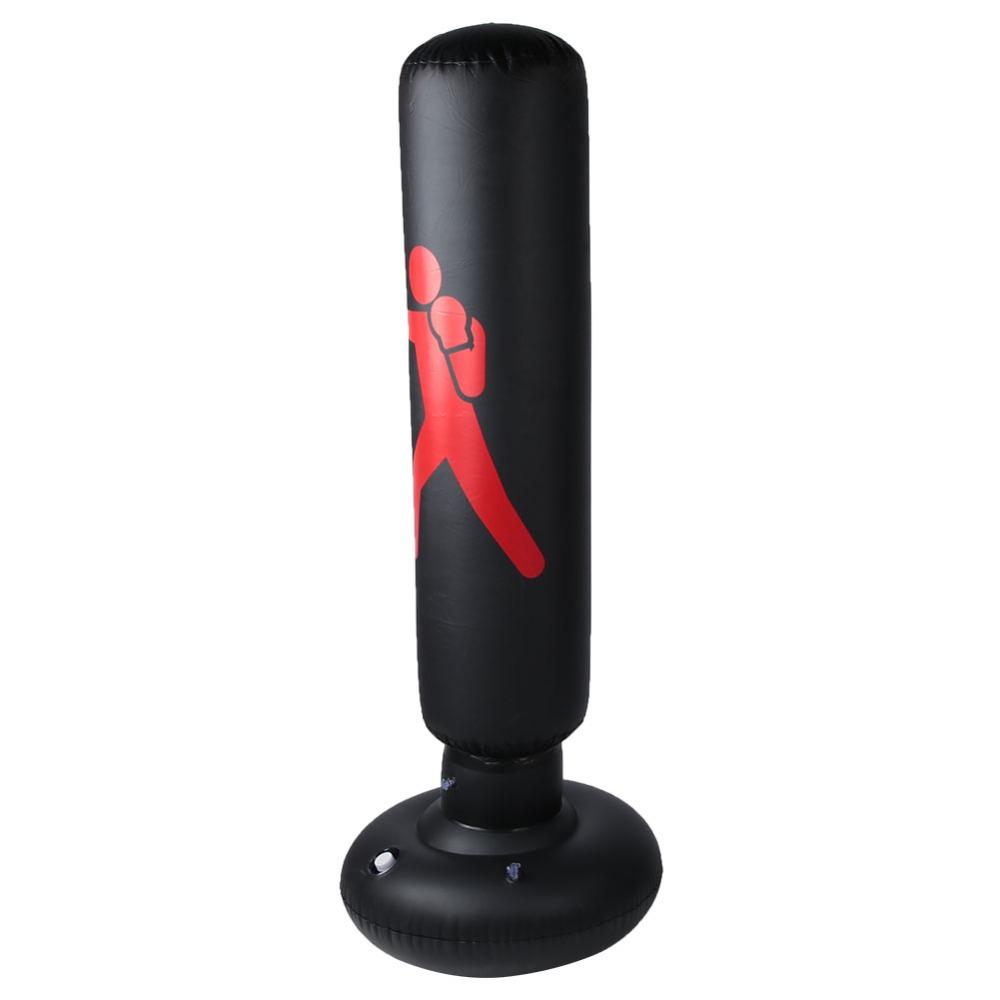 360° Rebound Freestanding Punching Bag PVC Punching Toy Inflatable Boxing Bag Family Exercise