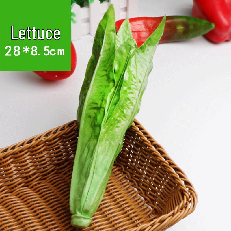 Vegetable and Fruit Model Set for Kitchen Decoration, Farmhouse Display, or Early Education Play