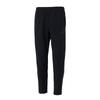Winddichtes Fleece Offener Saum Reflektierende Streifen Freizeit Hose Herren Hosen Schwarz KA1301