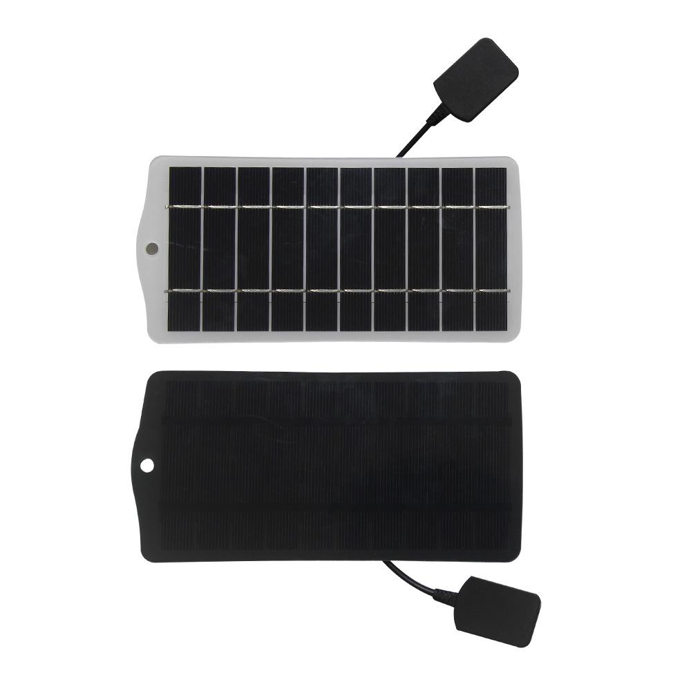 2.5W 5V Semi Flexible Solar Panel with USB Output for iPhone Mobile Power Battery Fast Charging
