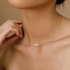 2026 New European American Stainless Steel Necklace Women Fashion Luxury Niche Pendant Clavicle Collarbone Jewelry