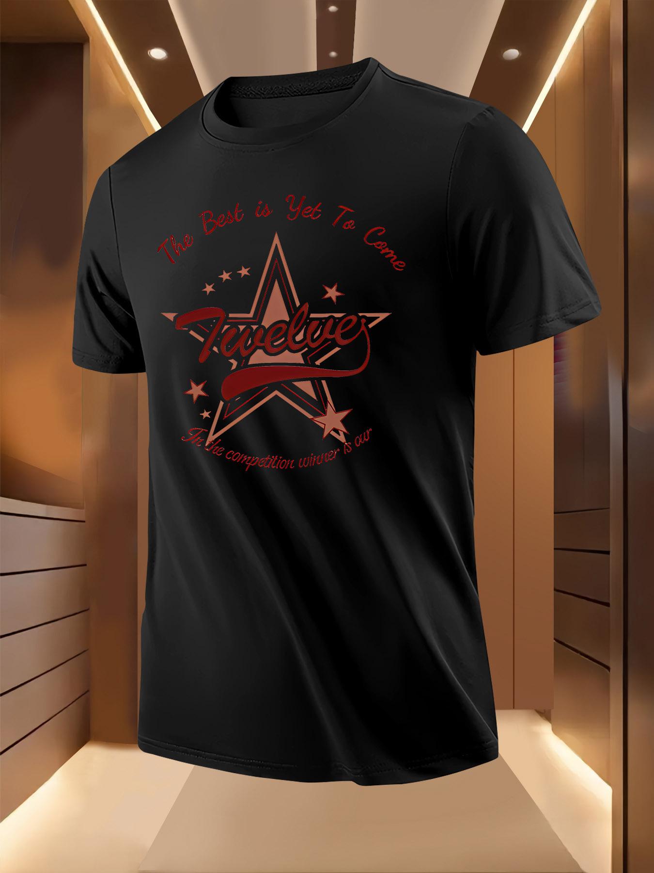 Twelve Days of the Year Print Tshirt - Breathable Lightwe... S