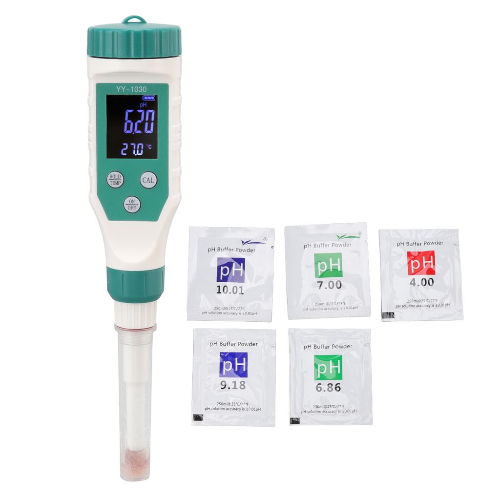 Bluetooth PH Meter Data Synchronization IP67 Waterproof Efficient Digital PH Meter for Baby Food Supplement for Cosmetics
