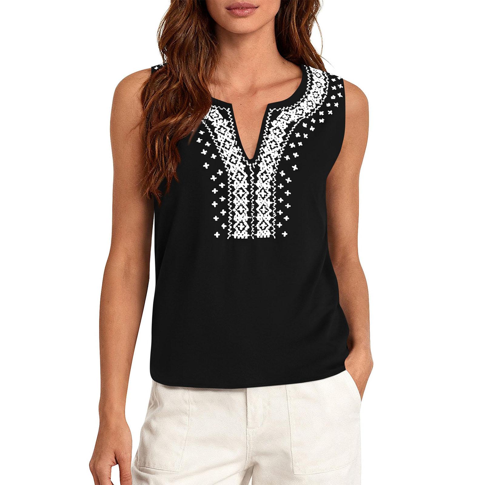 Women s Stylish Loose-fitting Casual Top L