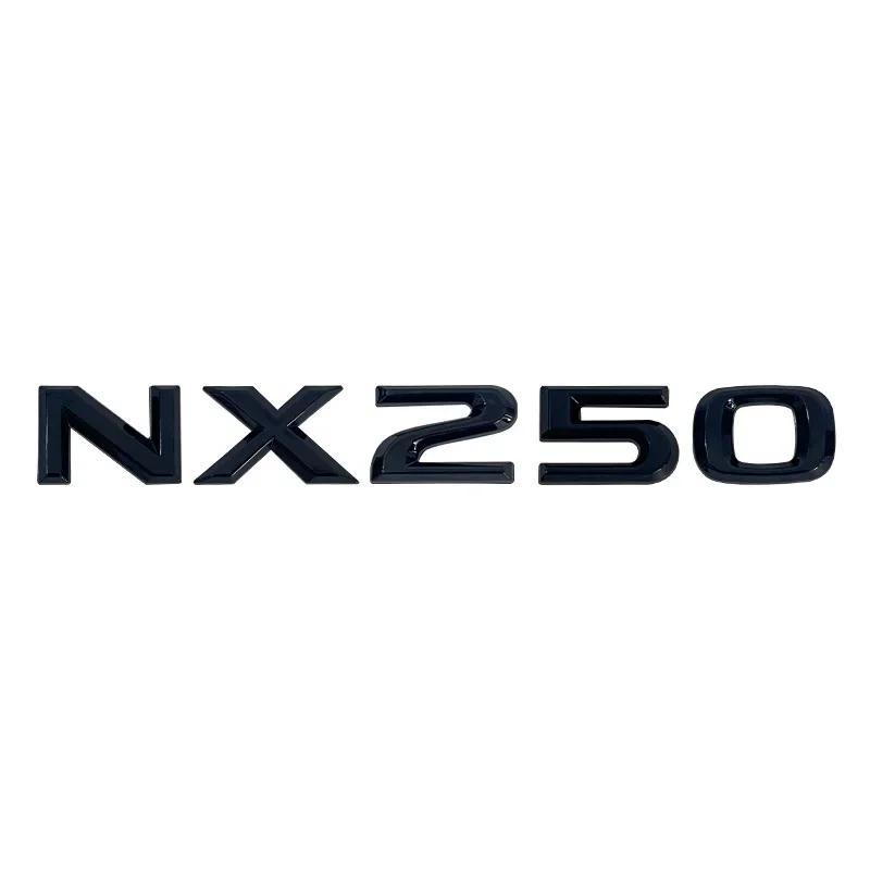 For Lexus NX series tail badge decorative  letter stickers Suitable