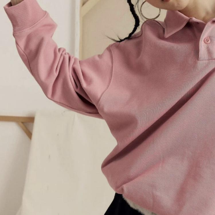 New Vans Pulloverr FW24 Sweatshirt Women's Pastel Pink VN000KDTC3S