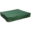 Sandpit Cover Waterproof Dustproof UV Protection Square Pool Cover with Drawstring for Sandpit, Toys and Furniture - Mishan