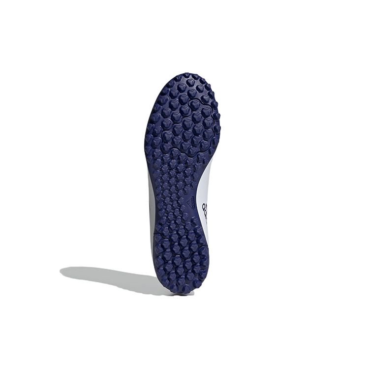 Adidas X Speedflow 4 Rundzehen-Schnürschuh TF (Gummistollen) Harter Boden Kunstrasen Strapazierfähige Fußballschuhe Unisex Fußballschuhe Weiß Blau GW7531