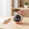 Kids Expression Alarm Clock Digital Timer Voice Control Night Light Adjustable Bell For Student Bedroom Desk Use