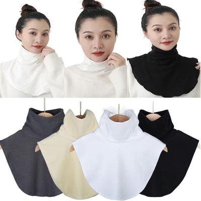 Detachable Fake Collar Fashion High Collars High Neck Cover False Collar  Men Women