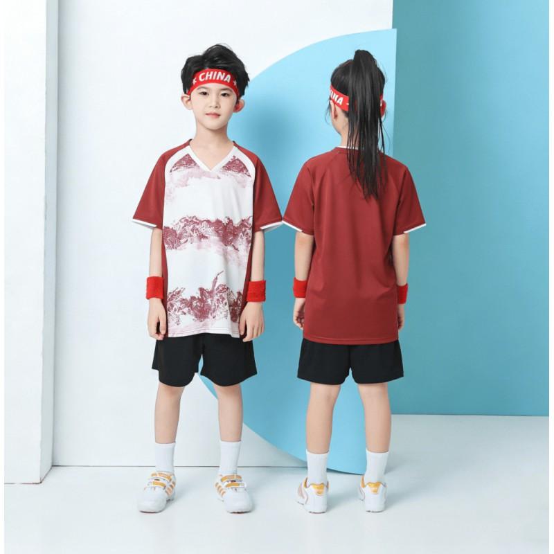 Breathable Quick-Dry Badminton Shirt Set Men Women Sportswear Lightweight Training Top