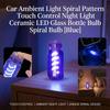 Ceramic LED Glass Bottle Night Light Touch Control USB Powered Mood Lamp for Car Bedroom Living Room