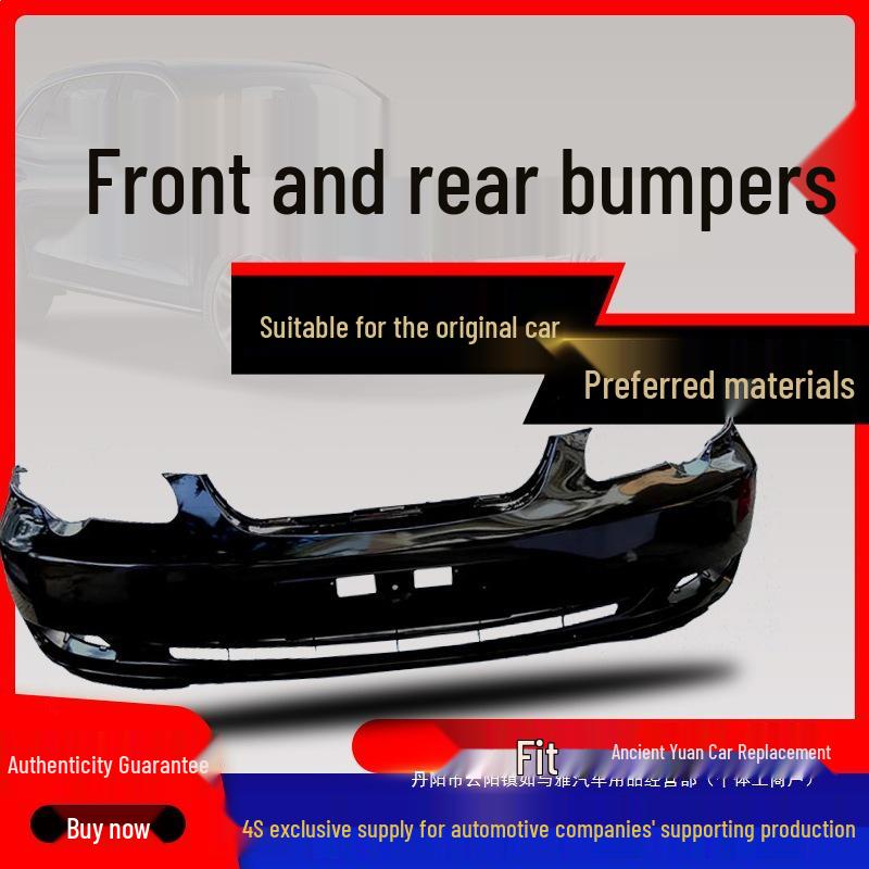 Painted Front  Rear Bumper Guard for BYD F3 (Old Model) Front Bumper Guard - Unpainted - Includes Screws