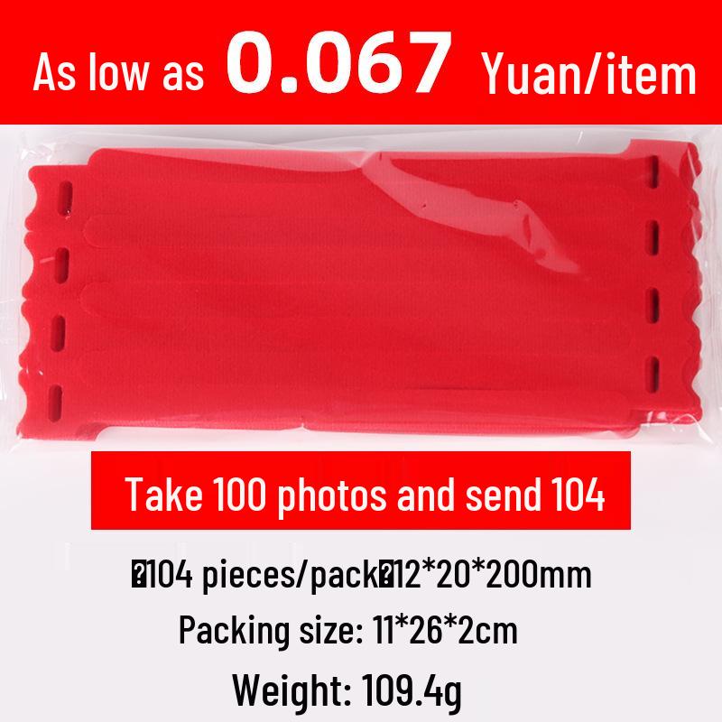 Velcro Cable Tie Nylon Strap for Cable Management and Storage